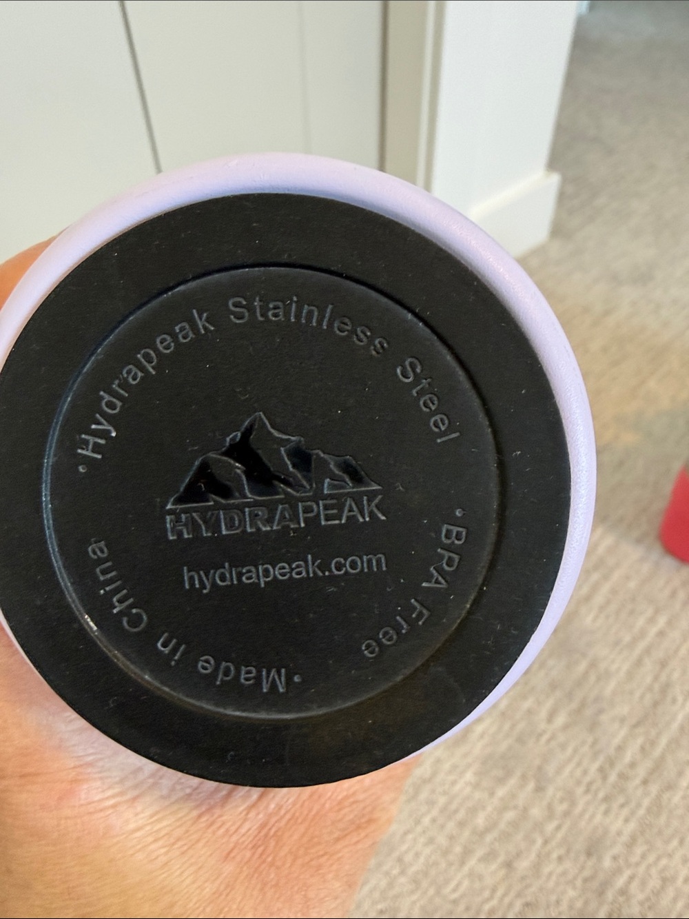 Hydrapeak Lavender Stainless Steel Shaker Bottle - Picture 2 of 4